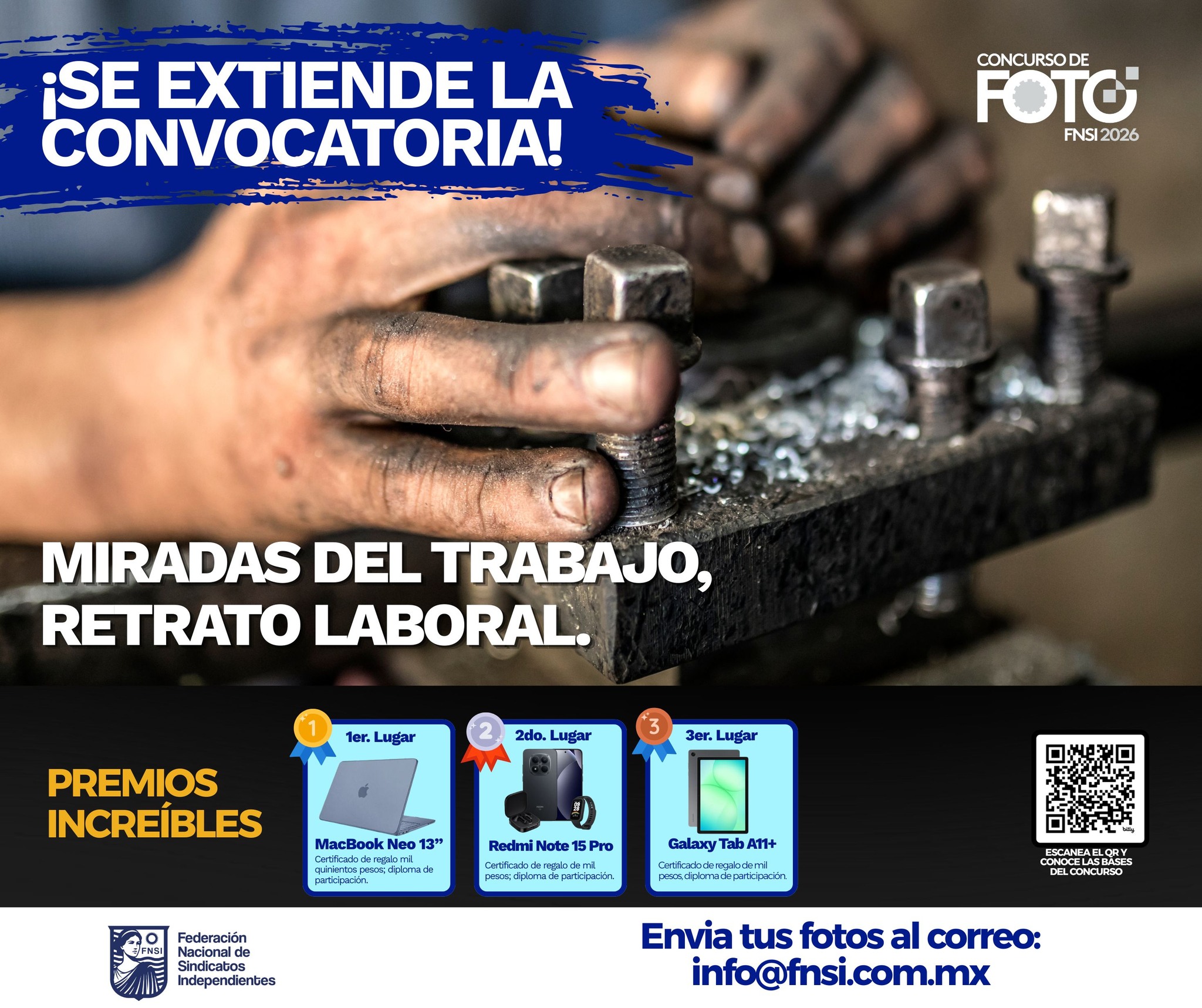💙 Tu mirada puede inspirar a miles. Aprovecha la extensión de la convocatoria.